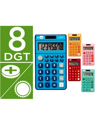 Calculadora liderpapel bolsillo xf14...