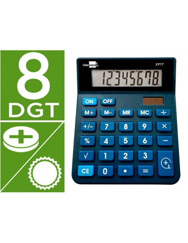 Calculadora liderpapel sobremesa xf17...
