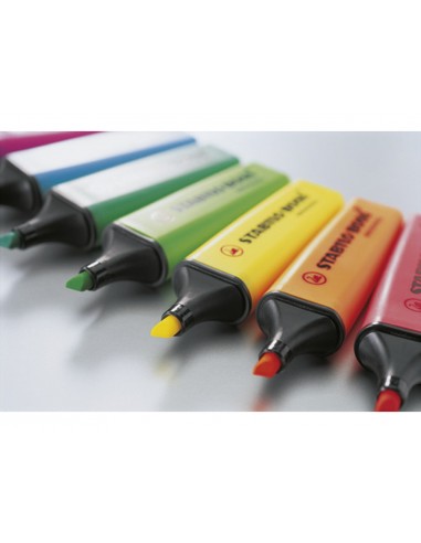 Rotulador stabilo boss fluorescente...