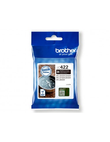 Ink-jet brother lc-422bk negro...