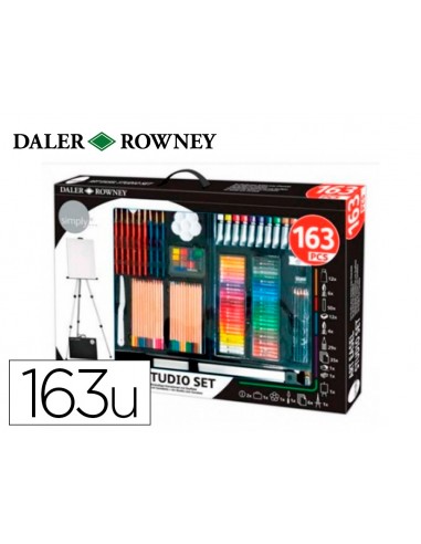 Set de pinturas daler rowney 163...