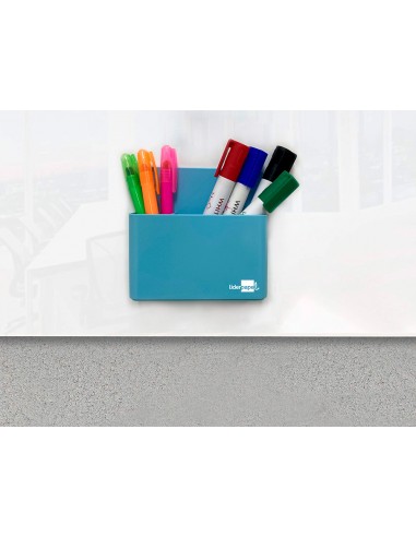 Cubilete portalapices liderpapel azul...