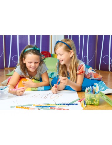 Rotulador stabilo fluorescente fino...