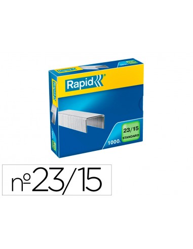 Grapas rapid 23/15 mm galvanizada...