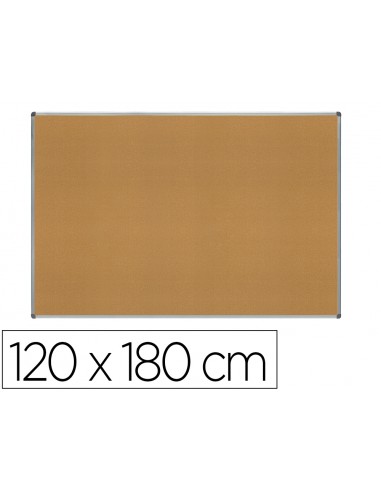 Pizarra corcho rocada marco aluminio...