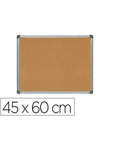 Pizarra corcho rocada marco aluminio...