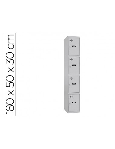 Taquilla metalica simonrack 4 puertas...