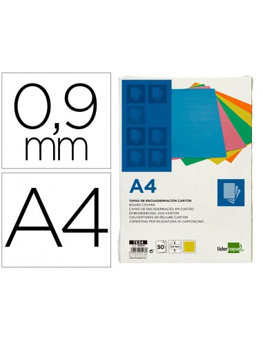 Tapa encuadernacion liderpapel carton...