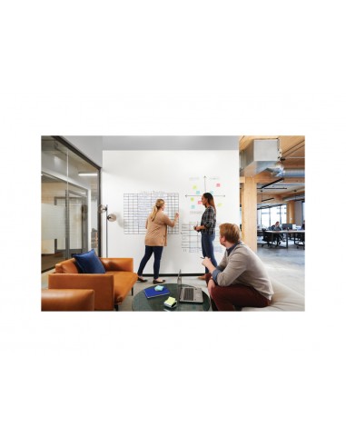 Pizarra blanca post-it super sticky...