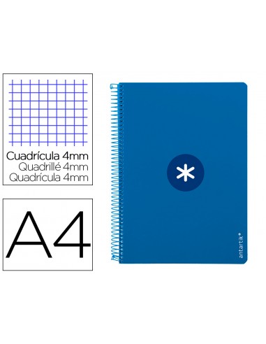 Cuaderno espiral a4 antartik tapa...