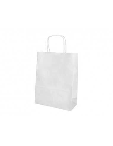 Bolsa papel q-connect celulosa blanco...