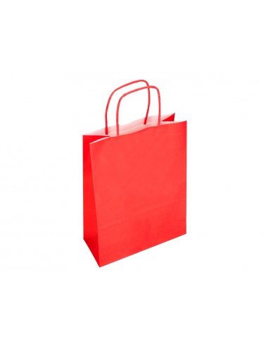 Bolsa papel q-connect celulosa rojo s...
