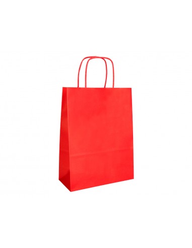 Bolsa papel q-connect celulosa rojo s...