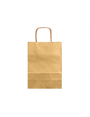 Bolsa papel q-connect kraft oro l con...