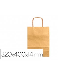Bolsa papel q-connect kraft...