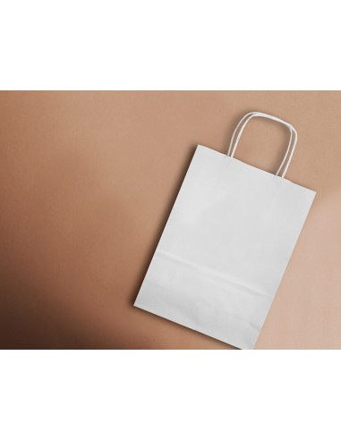 Bolsa papel q-connect celulosa blanco...