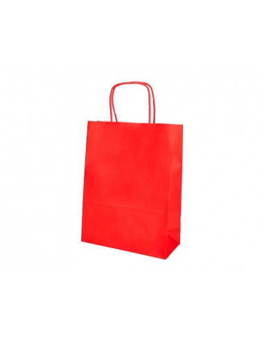 Bolsa papel q-connect celulosa rojo l...