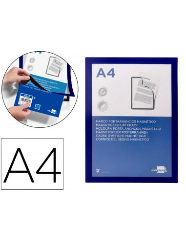 Marco porta anuncios liderpapel...