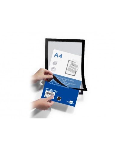 Marco porta anuncios liderpapel...