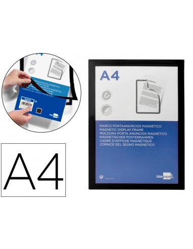 Marco porta anuncios liderpapel...
