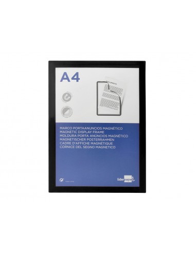 Marco porta anuncios liderpapel...