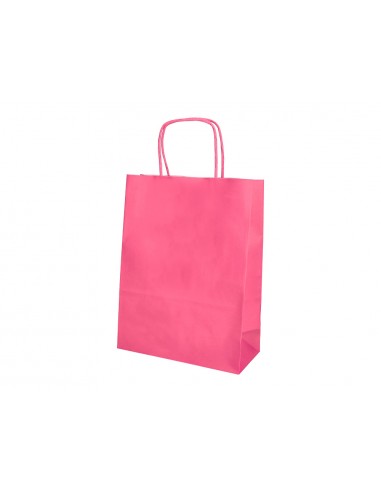 Bolsa papel q-connect celulosa rosa...