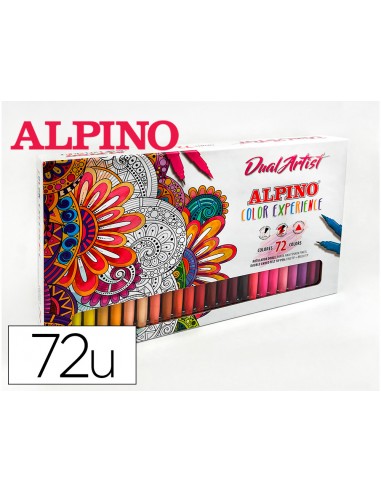 Rotulador alpino dual artist doble...