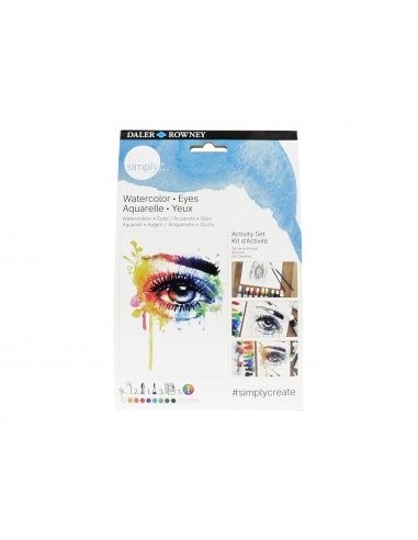 Set acuarela daler rowney simply...