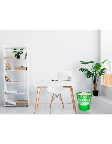 Papelera plastico q-connect 15 litros...