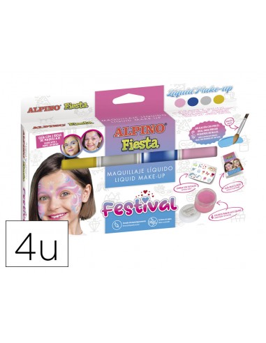 Maquillaje líquido alpino festival...