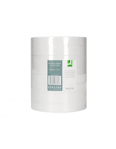 Cinta adhesiva q-connect doble cara...