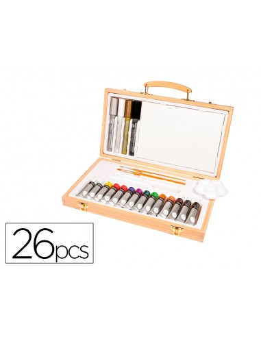 Maletin de pinturas acrilicas daler...