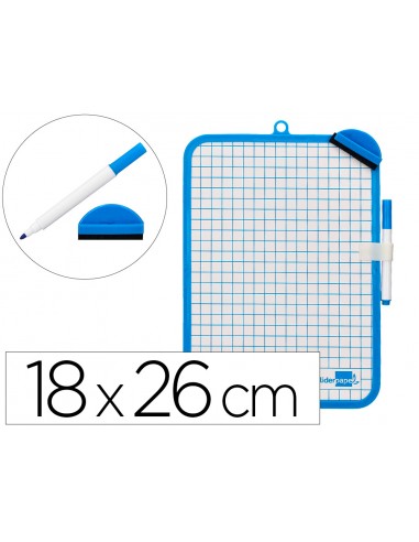 Pizarra blanca liderpapel 18x26 cm...
