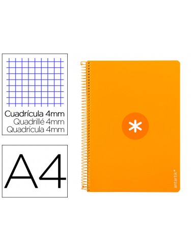 Cuaderno espiral a4 antartik tapa...