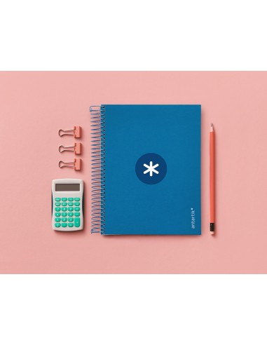 Cuaderno espiral a5 micro antartik...