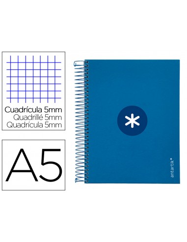 Cuaderno espiral a5 micro antartik...