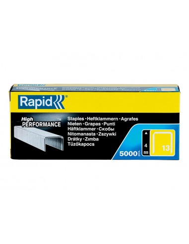 Grapas rapid 13/4 mm galvanizada caja...