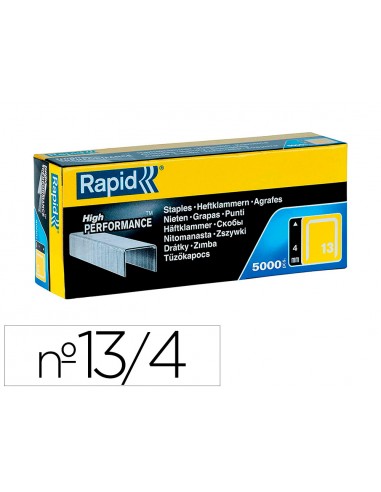 Grapas rapid 13/4 mm galvanizada caja...
