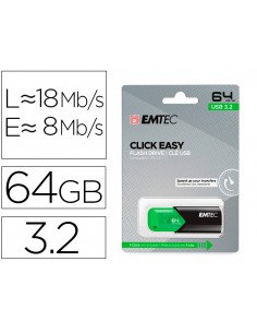 Memoria emtec usb 3.2 click...