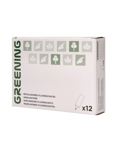 Rotulador greening fluorescente punta...