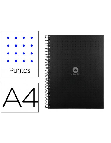 Cuaderno espiral a4 micro antartik...