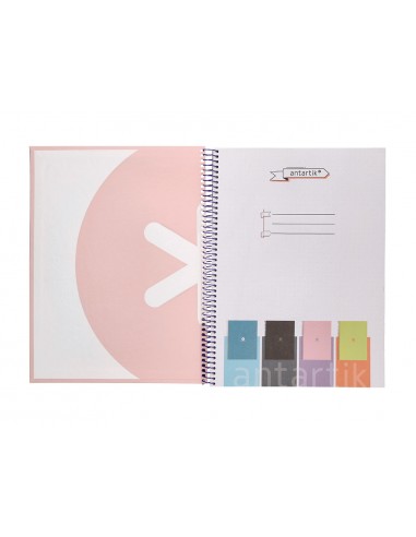 Cuaderno espiral a4 micro antartik...