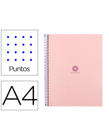 Cuaderno espiral a4 micro antartik...