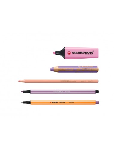 Set stabilo creativo arty line pastel...