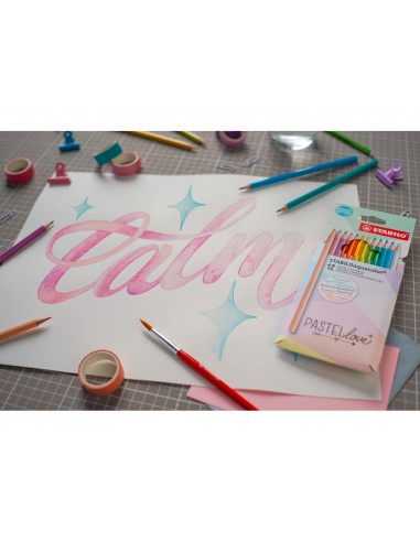 Lapices de colores stabilo aquacolor...