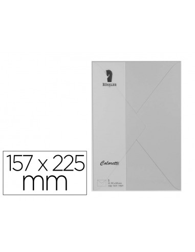 Sobre rossler coloretti c5 color gris...