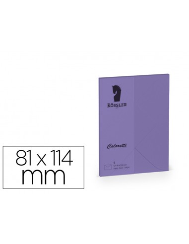 Sobre rossler coloretti c7 color lila...