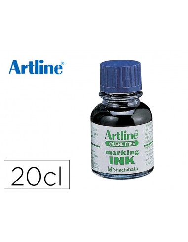 Tinta rotulador artline esk-20 azul...