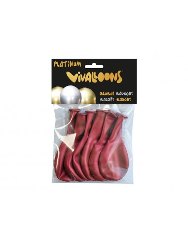 Globo 100% latex biodegradable rojo...