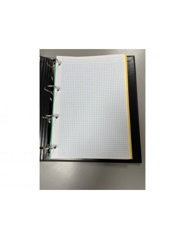 Carpeta con recambio pardo din a4...